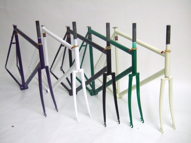 Parts  2009 Cro Mo Steel Old School Fixed Gear /Single Speed Frame Set Image