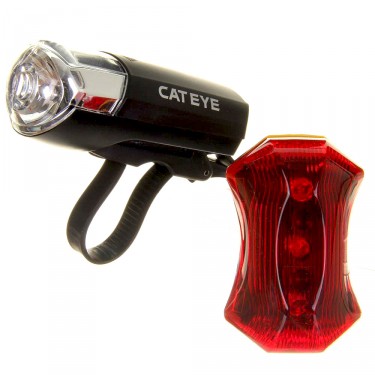 Accessories Cat Eye EL120 & LD170-R Light Set w/ Batteries Image