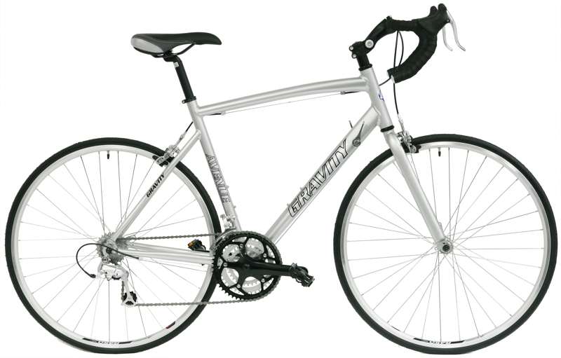 Bikes 2012 Gravity Ave B MicroShift / SunRace 24 Spd Road Bike PERFECT Image