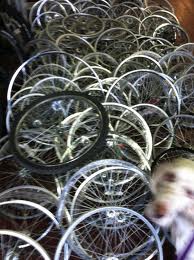 Parts WHEEL BIN - Odd 29 / 26 /24 / 20  inch Wheels we have laying around -  $40.00 and up Image