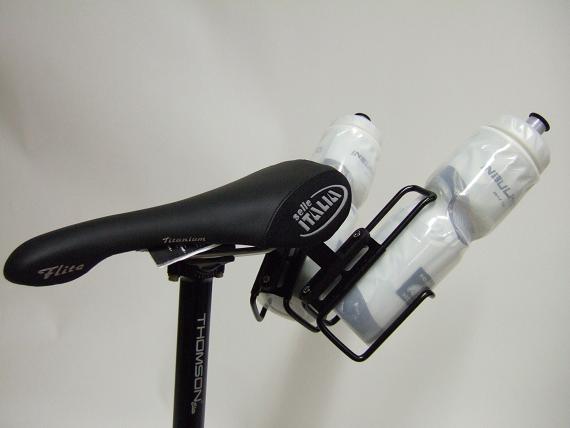 bike saddle water bottle holder
